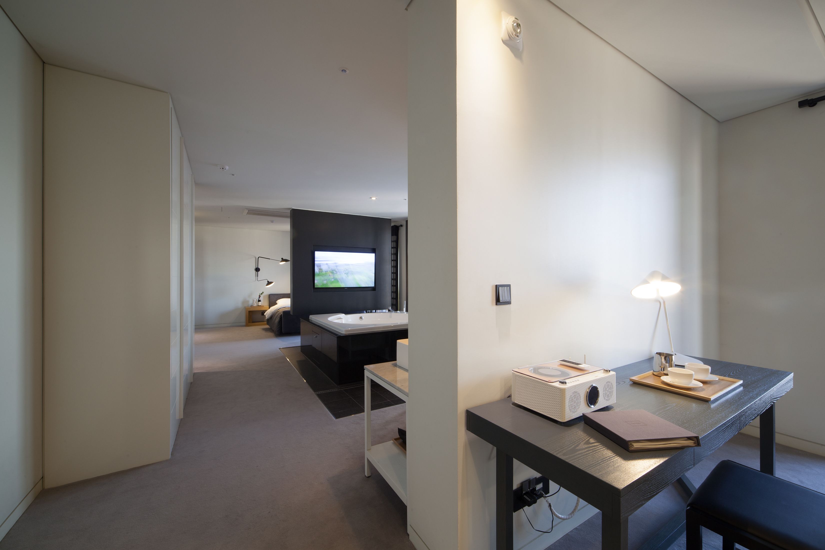 royal suite | premium bedding, down duvets, free minibar, individually decorated