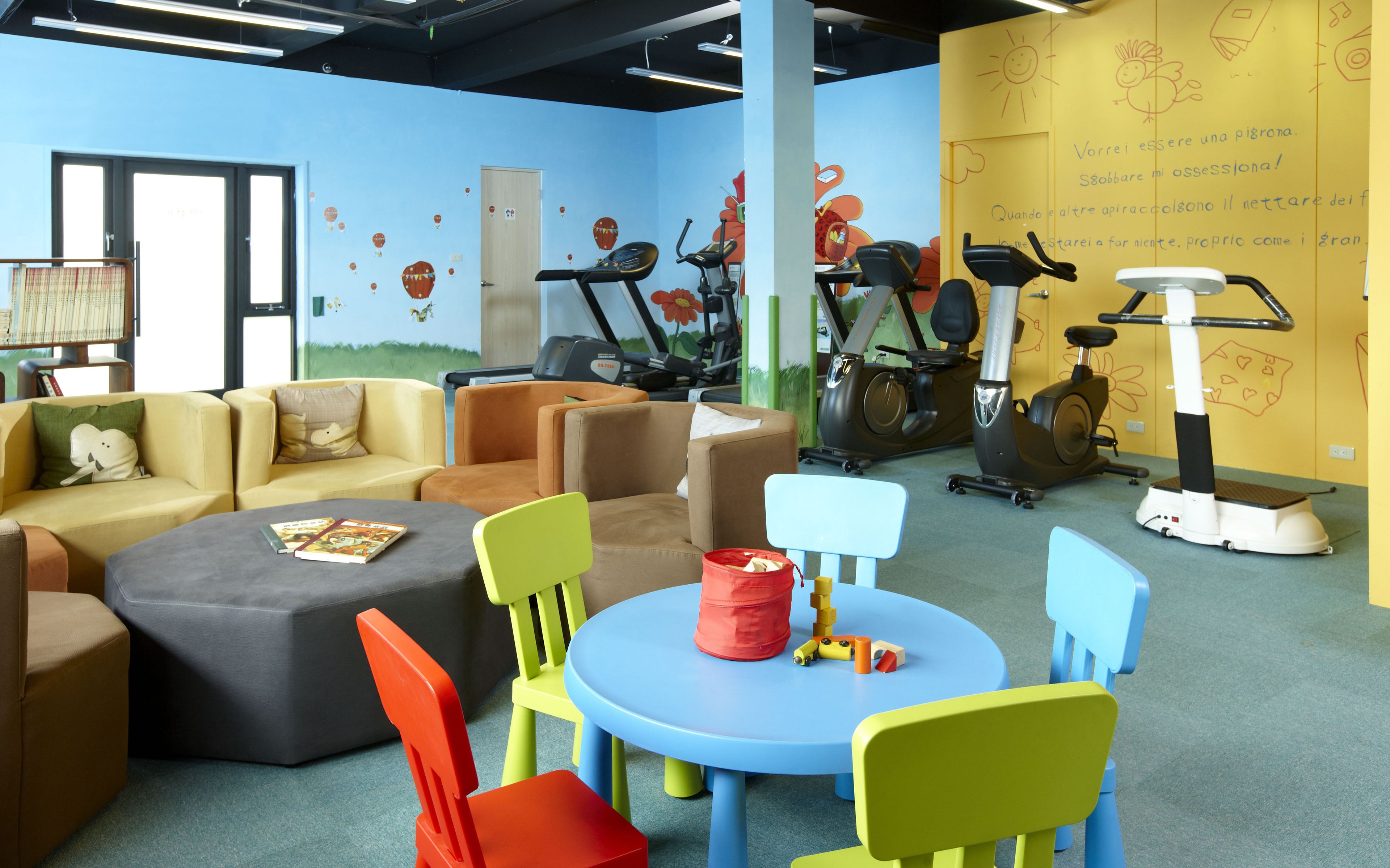 children’s play area – indoor
