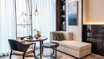 Elegant  Room, 1 King Bed | Minibar, in-room safe, desk, blackout curtains