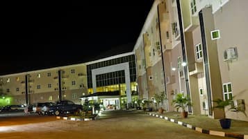 Front of property - evening/night