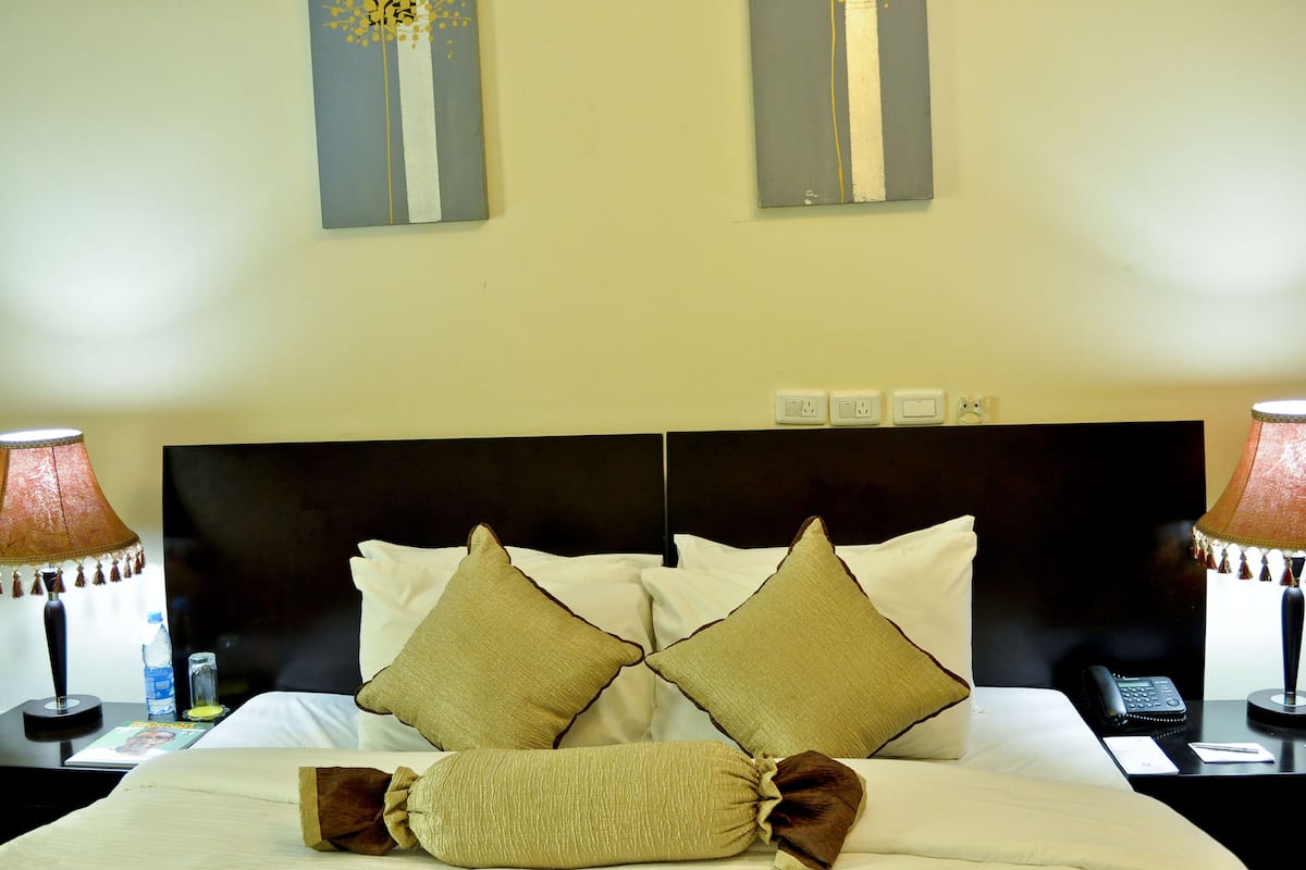 Luxe suite | Luxe beddengoed, individueel gemeubileerd, geluiddichte muren