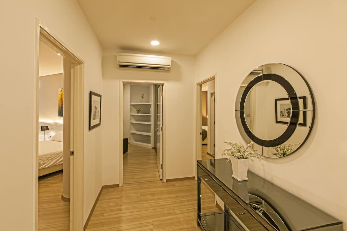 Three-Bedroom Suite | Individually furnished, desk, laptop workspace, blackout curtains