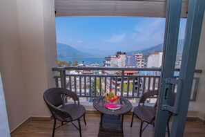 Deluxe Twin Room | View from room - Hotel Pokhara Village & SPA (Pokhara)