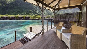 Island Villa | View from room - Aga Reef Resort (Lalomanu)