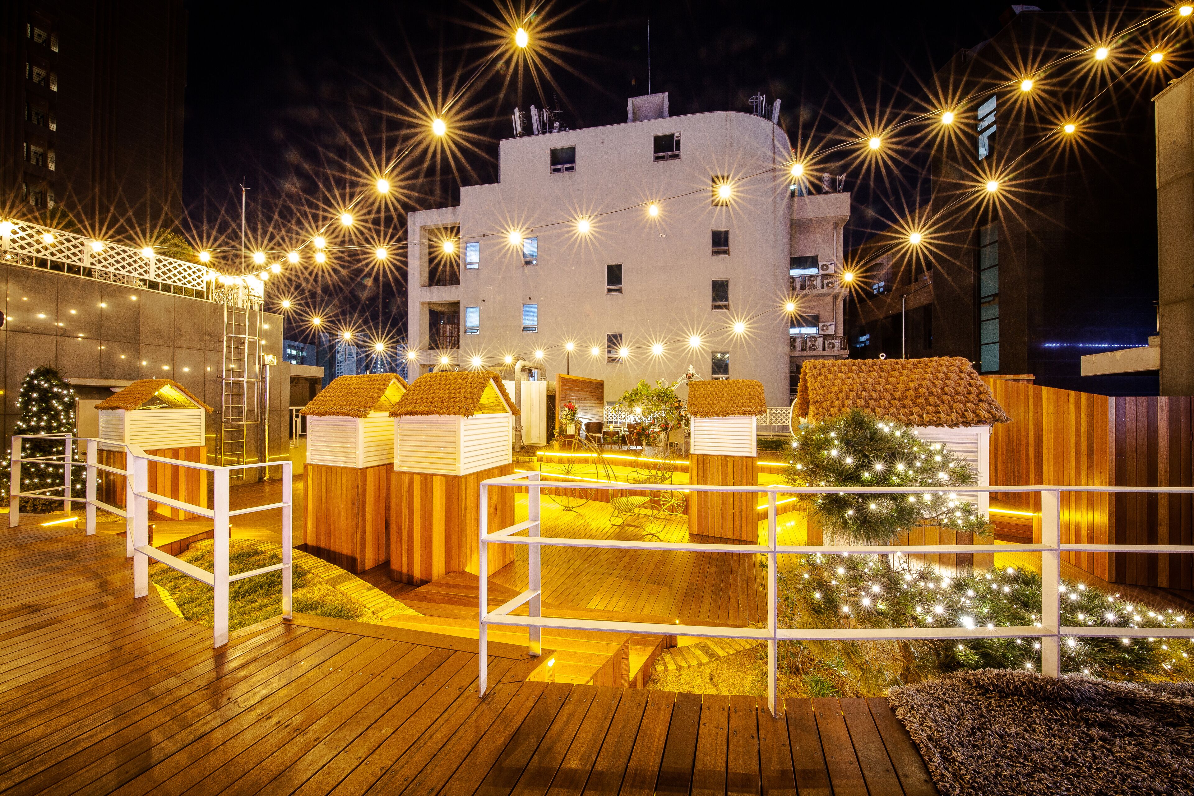 front of property – evening/night