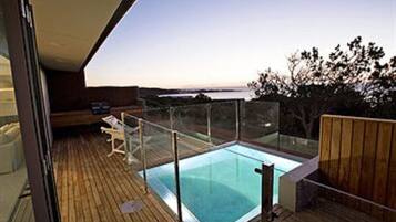 Honeymoon-Suite, 1 King-Bett | Pool