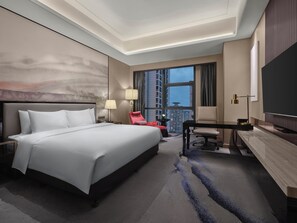 Chambre exécutive, 1 très grand lit | 1 chambre, literie de qualité, couette en duvet