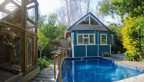 Family Suite | Outdoor pool | 2 outdoor pools, pool umbrellas, pool loungers - Bamboo, The Guest House (Knysna)
