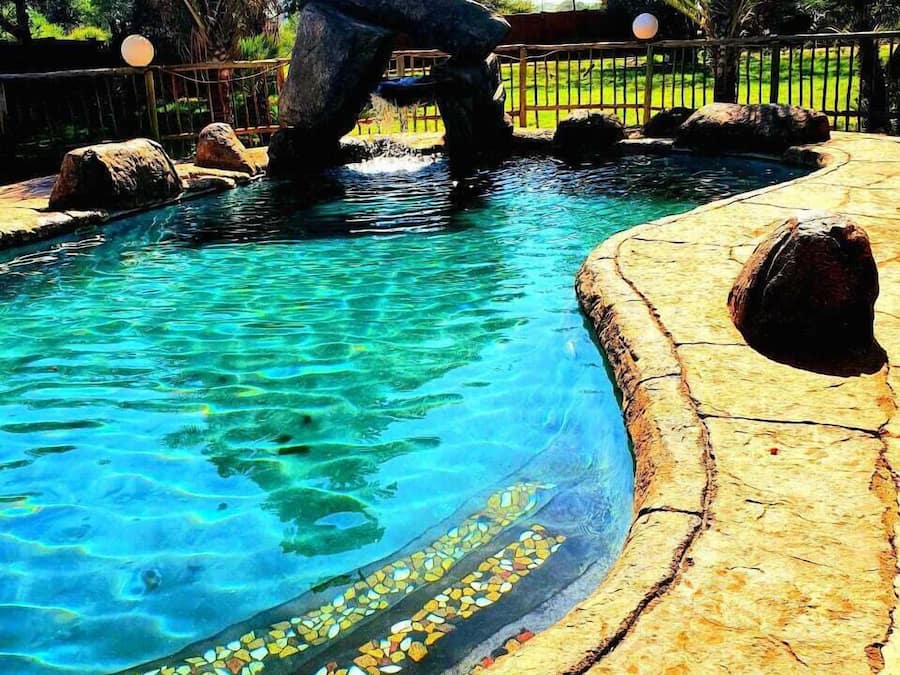 Alberca al aire libre