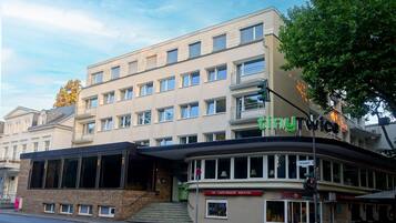 Fassade der Unterkunft