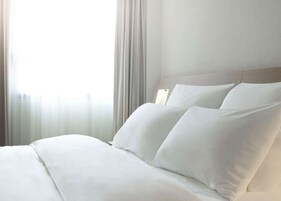 Frigobar, Wi-Fi de cortesia, roupa de cama