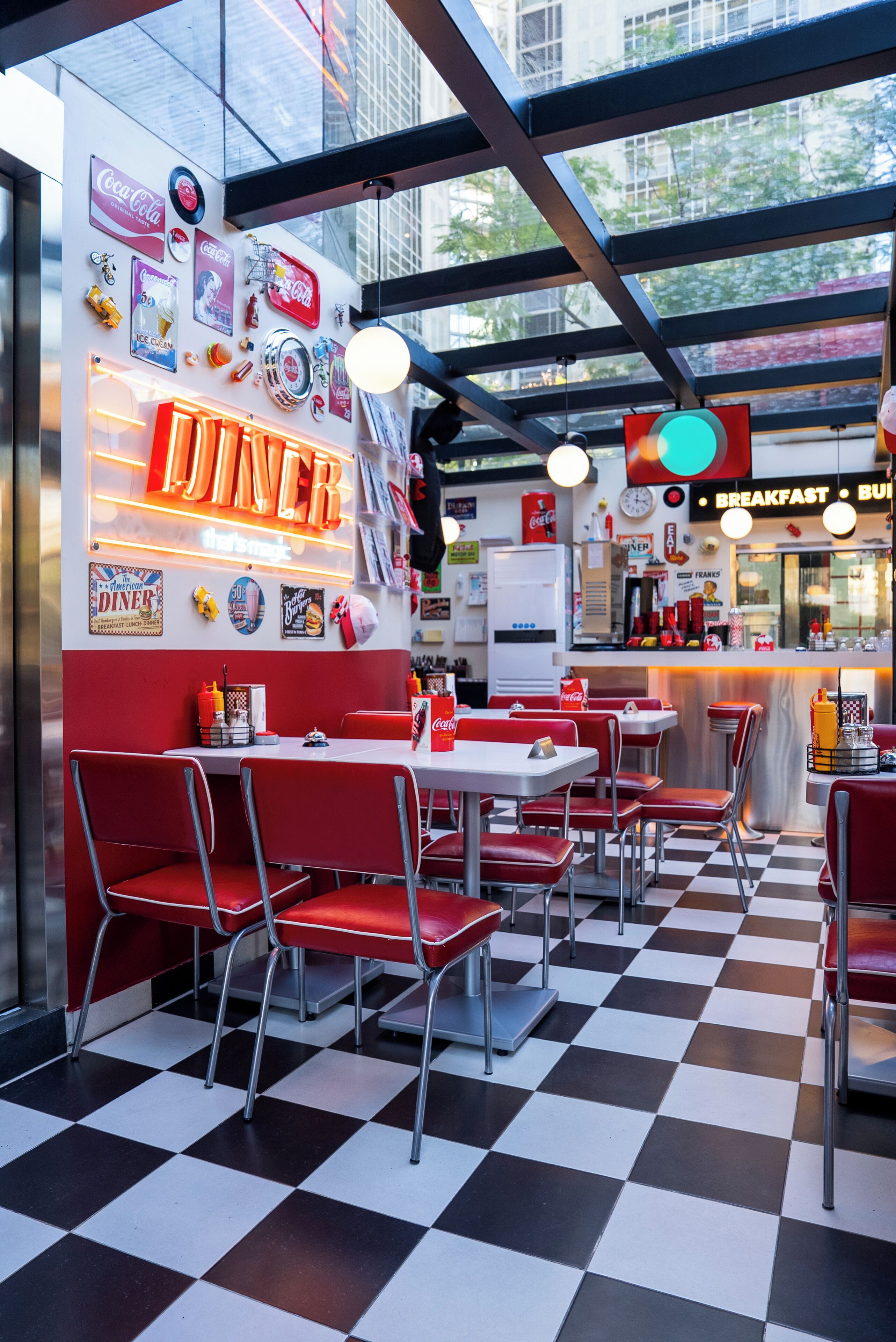 7 restauranter: lunsj og middag serveres