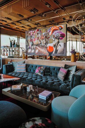 Rooftop terrace - The Smallville Hotel (Beirut)