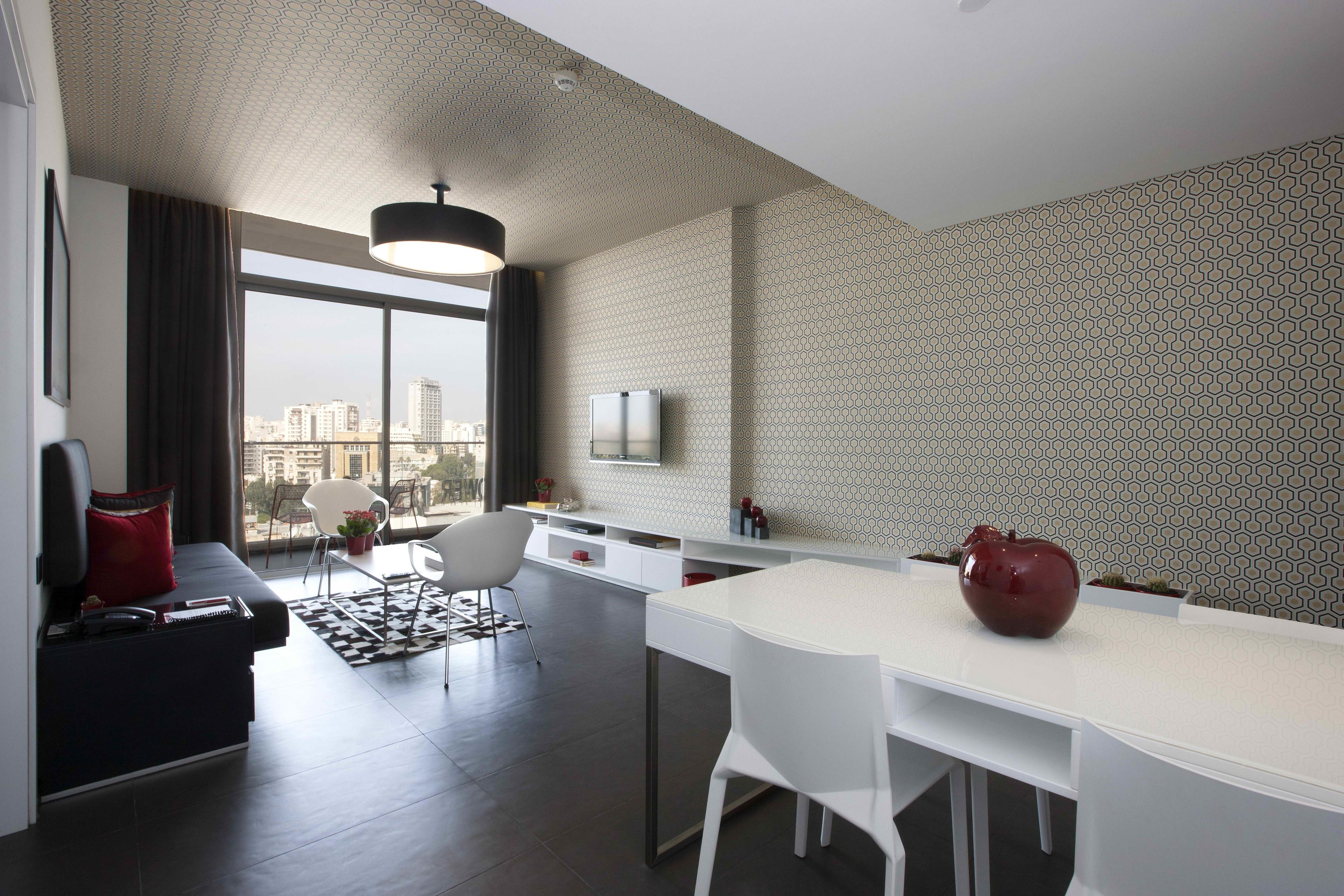 premium bedding, minibar, in-room safe, individually decorated