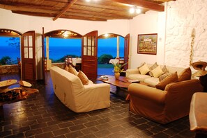Lobby sitting area