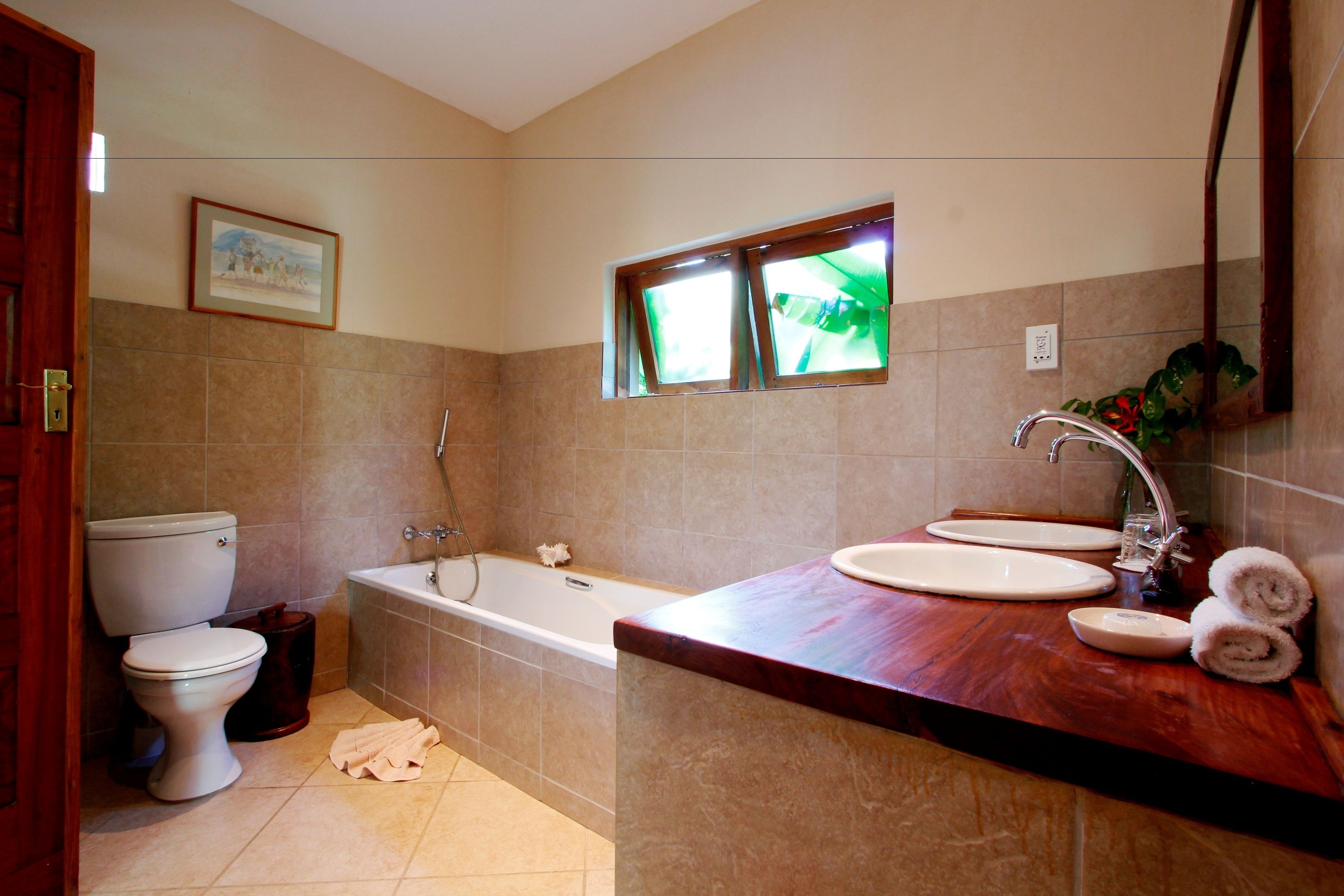 shower, free toiletries, towels