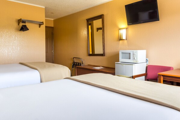 Chambre, 2 grands lits