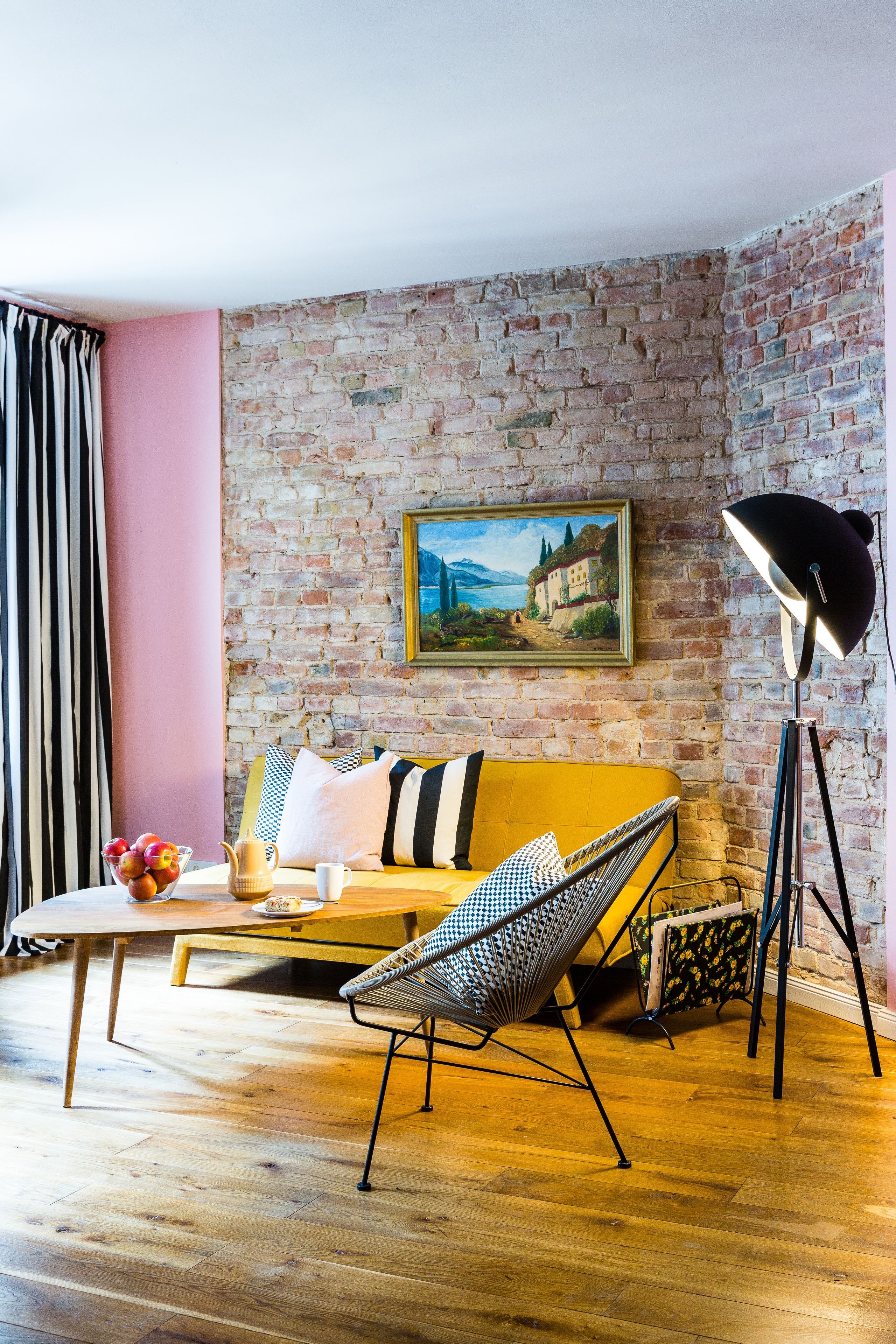 studio apartment | premium bedding, desk, laptop workspace, blackout curtains