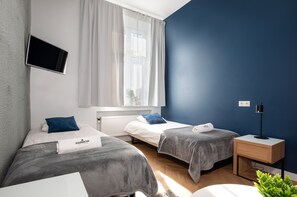 Egyptian cotton sheets, down duvets, memory-foam beds