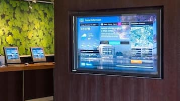 Borne des arrivées/des départs