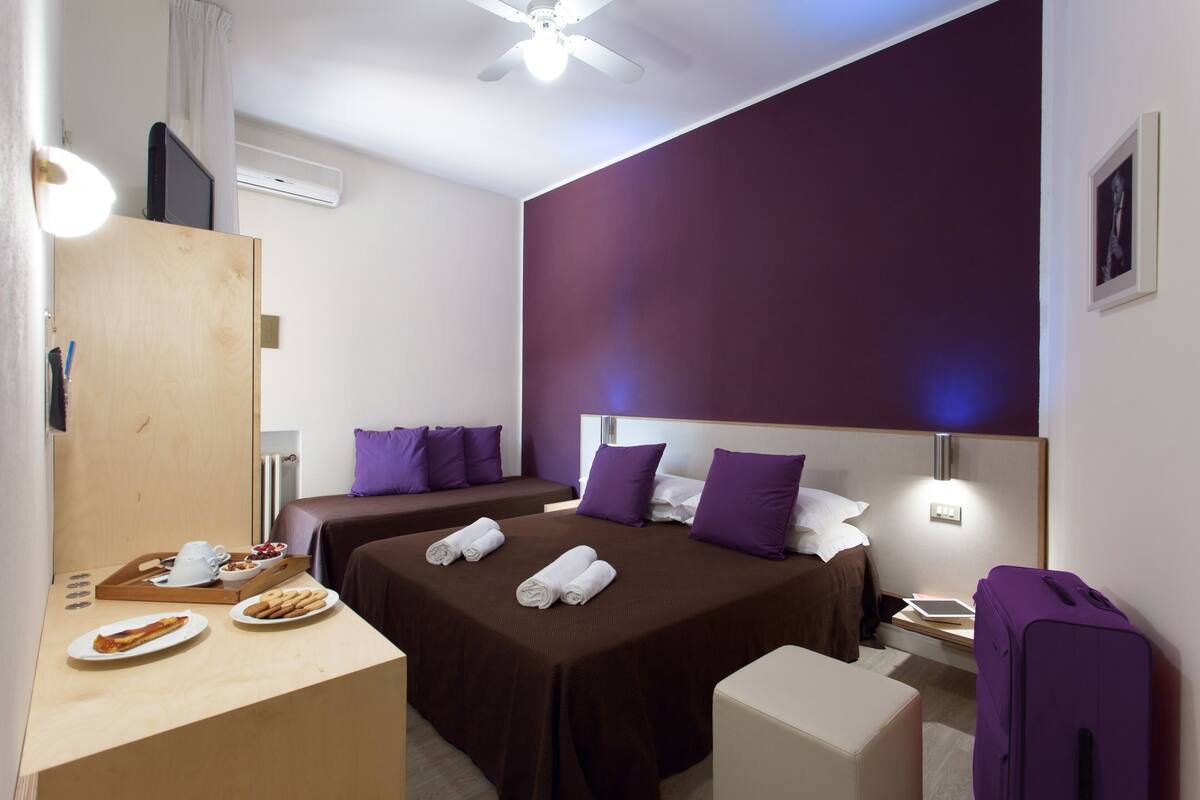 Premium bedding, minibar, in-room safe, cots/infant beds