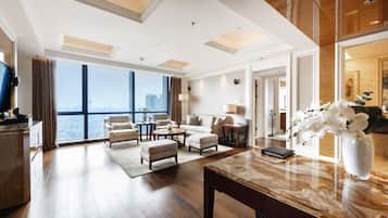 休閒套房, 1 間臥室 | 1 間睡房、高級寢具、羽絨被、特厚豪華床墊