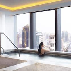 Couples treatment rooms, sauna, hot tub, steam room, body treatments