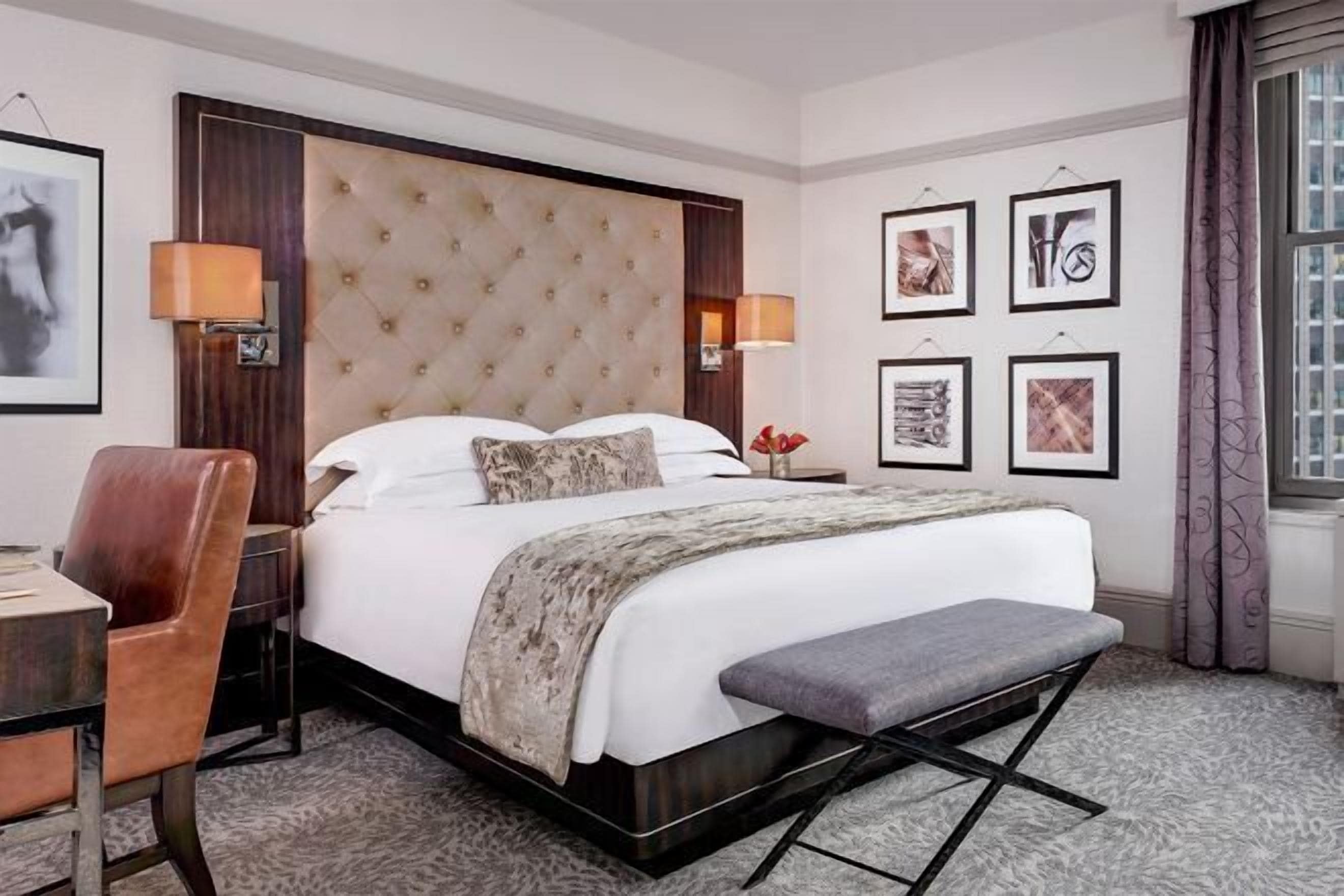 Literie de qualité supérieure, coffres-forts dans les chambres, bureau