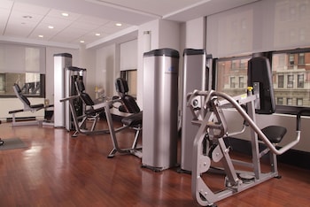Fitness center at WestHouse New York