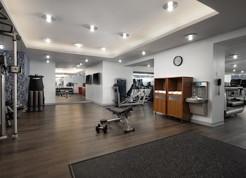 Fitness center at Le Meridien New York, Central Park by Marriott