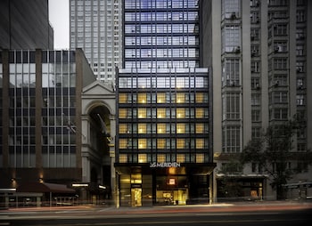 Hotel exterior and entrance at Le Meridien New York, Central Park by Marriott