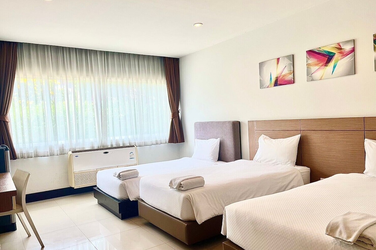 1 quarto, cofres nos quartos, quartos à prova de som