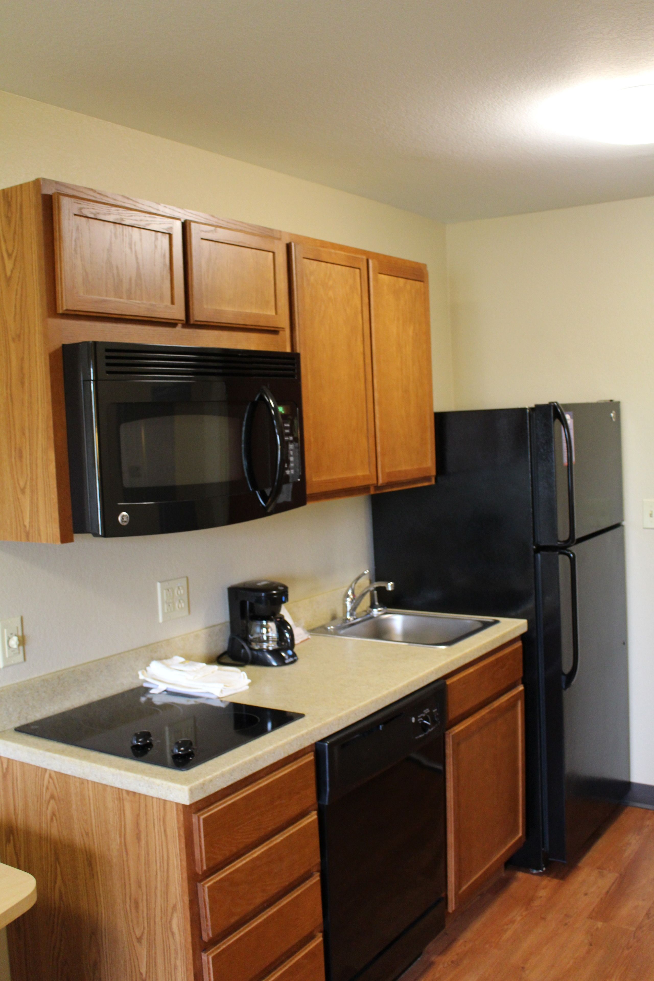 大型冷蔵庫、電子レンジ、コンロ、食器洗い機