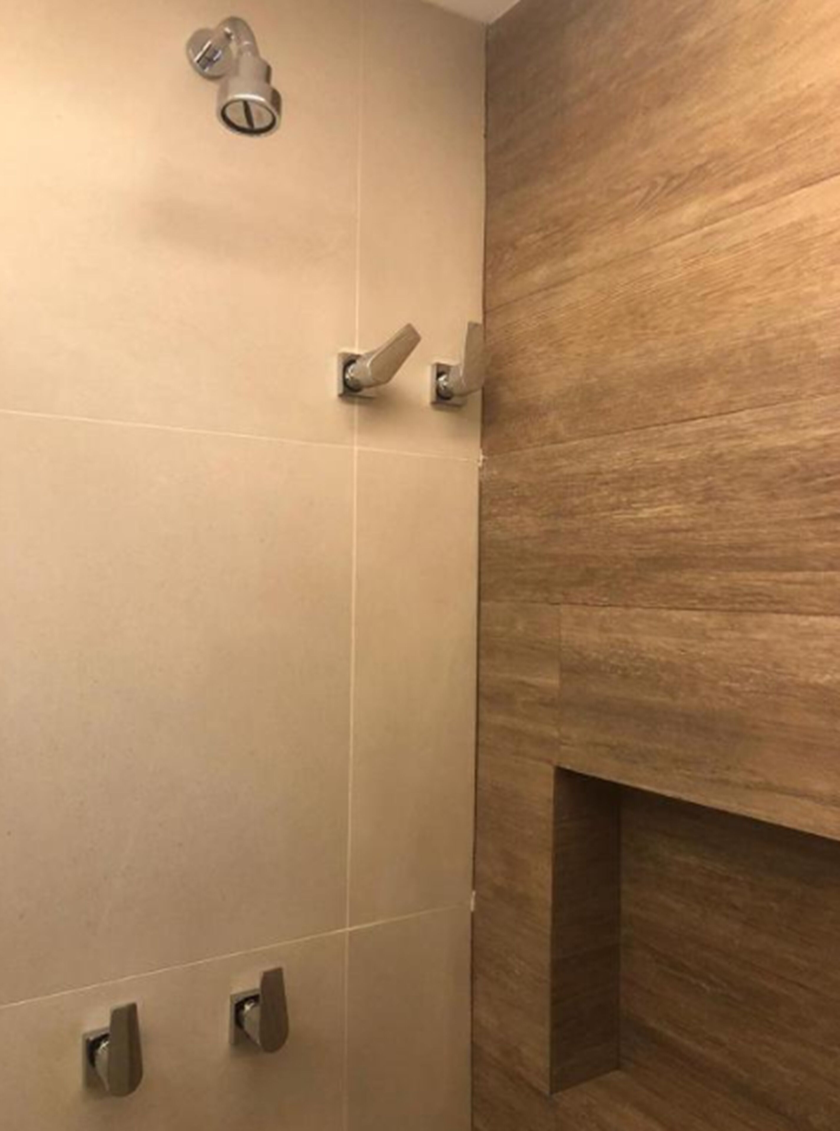 superior triple room | bathroom | shower, free toiletries, hair dryer, towels