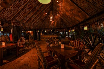 Breakfast, lunch and dinner served at Diamante K - Inside Tulum National Park