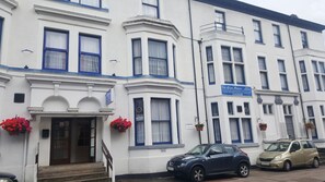 Fassade der Unterkunft