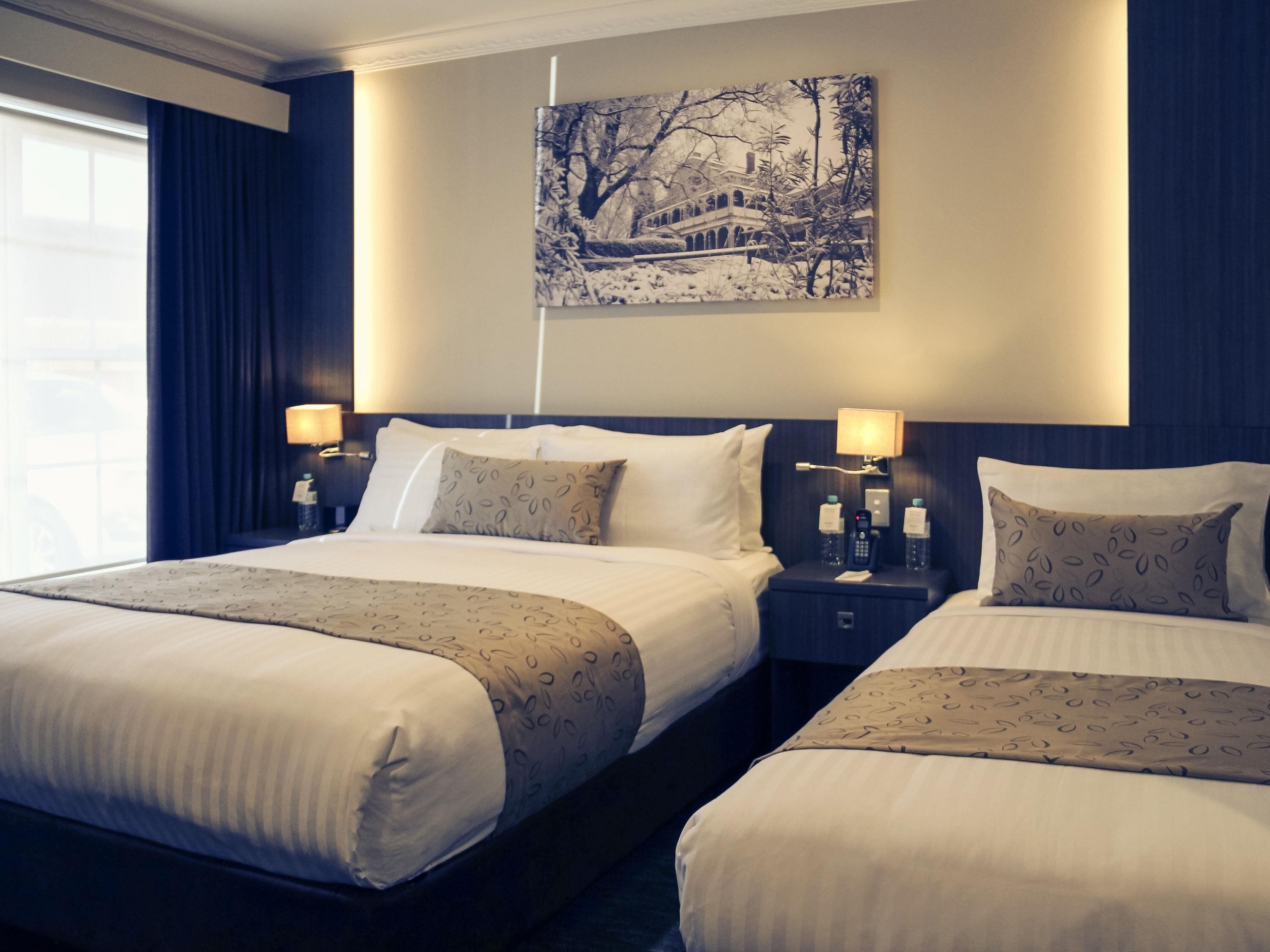 Deluxe Room, Multiple Beds | Premium bedding, free minibar items, in-room safe
