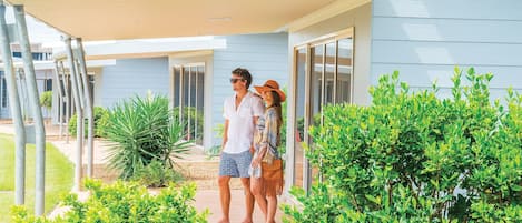 Villa, 1 Bedroom, Pool View, Poolside | Premium bedding, Select Comfort beds, individually decorated