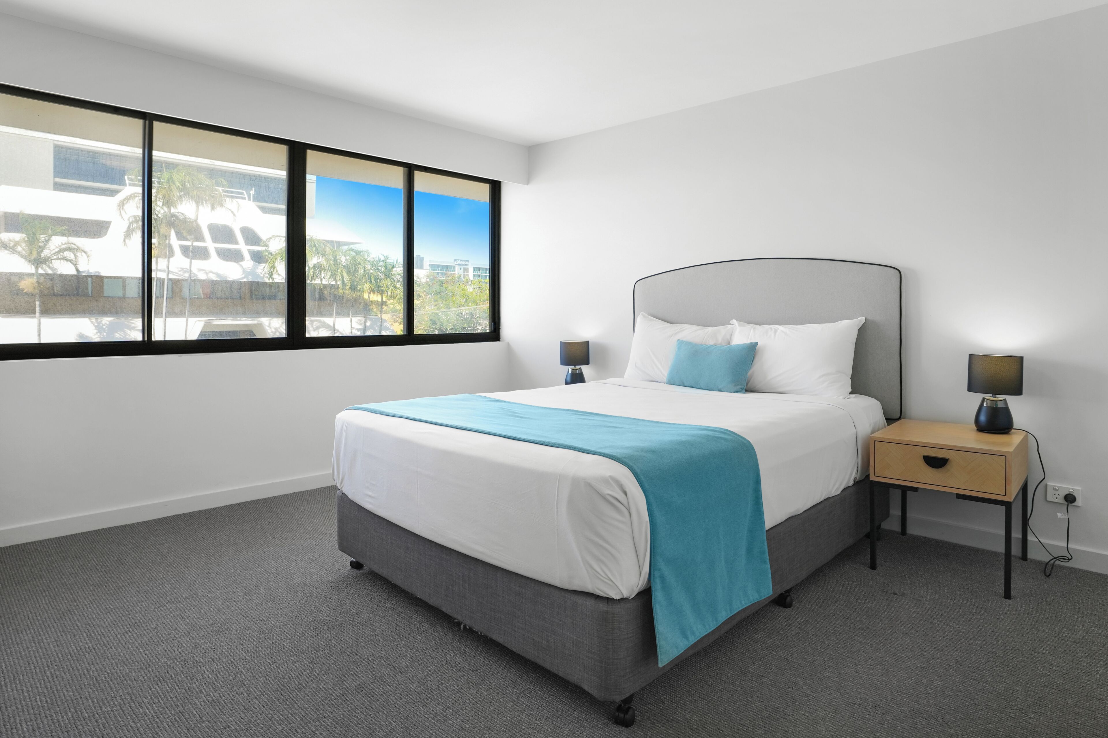 3rd Floor City Side Queen | Desk, blackout drapes, iron/ironing board, free WiFi