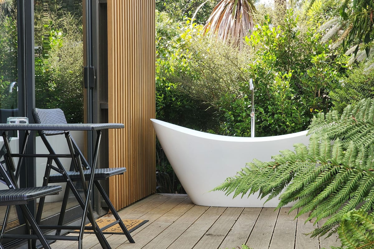 Studio Confort, 1 chambre, vue sur le jardin | Décor unique, accÚs au Wi-Fi (inclus)