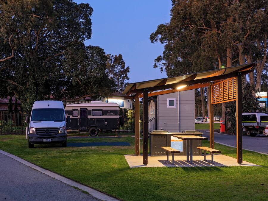 Grill-/piknikområde