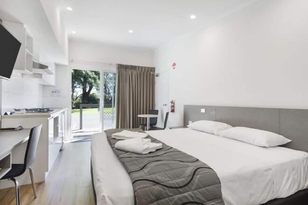 Ropa de cama y accesible en silla de ruedas
