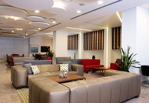 Sala de estar en el lobby