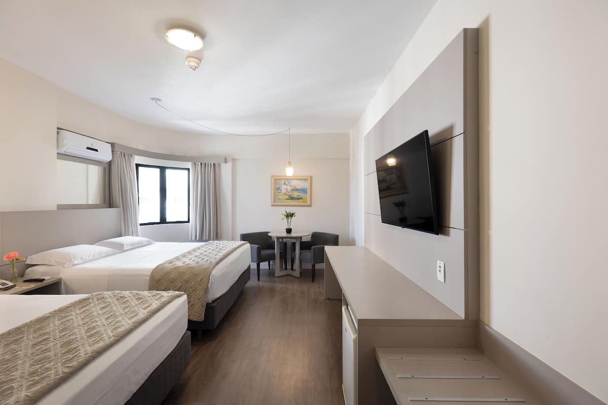 Minibar, in-room safe, desk, blackout curtains