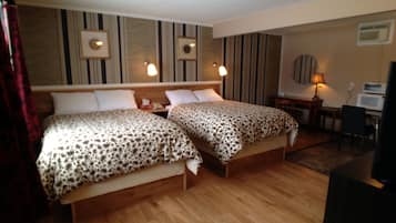Deluxe Room, 2 Queen Beds | Desk, free WiFi
