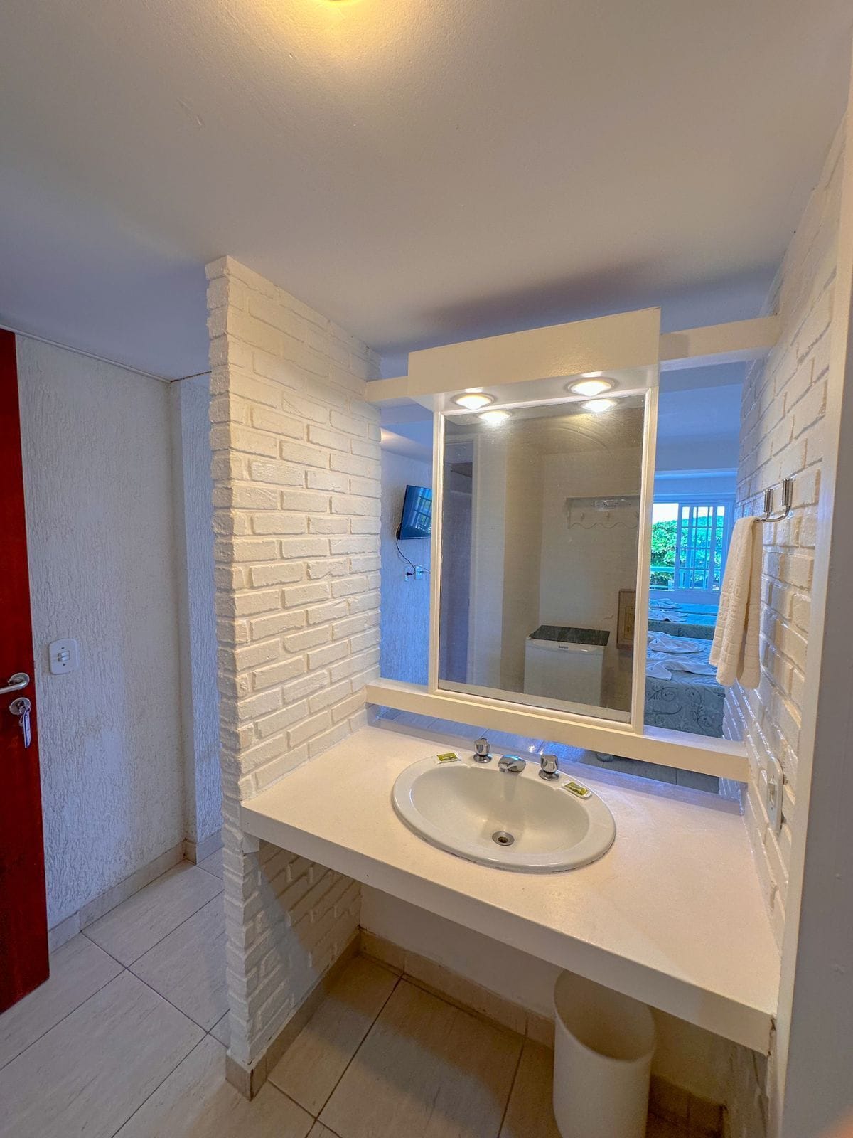 quadruple room, ground floor | bathroom | towels