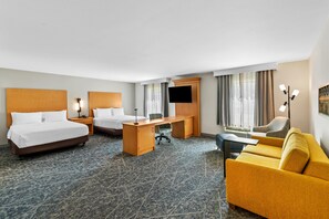 Suite, 2 grands lits, non-fumeurs | Literie de qualité supérieure, lits bébé (gratuits)