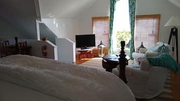 Luxury Suite, Multiple Beds, Refrigerator, Ocean View | 1 bedroom, free WiFi, bed sheets