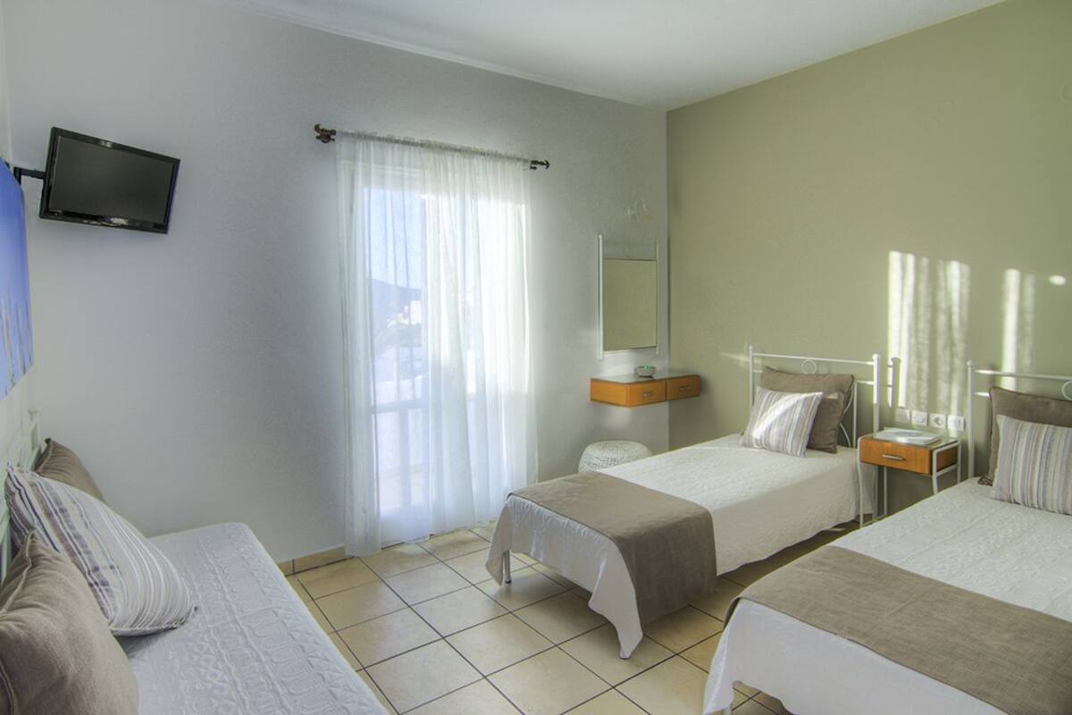 Camera Standard, vista mare | Biancheria in cotone egiziano, materassi in memory foam