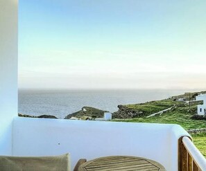 Standard Room, Sea View | View from room - Avanti Hotel (Ios)